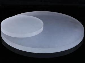 Opaque quartz plate